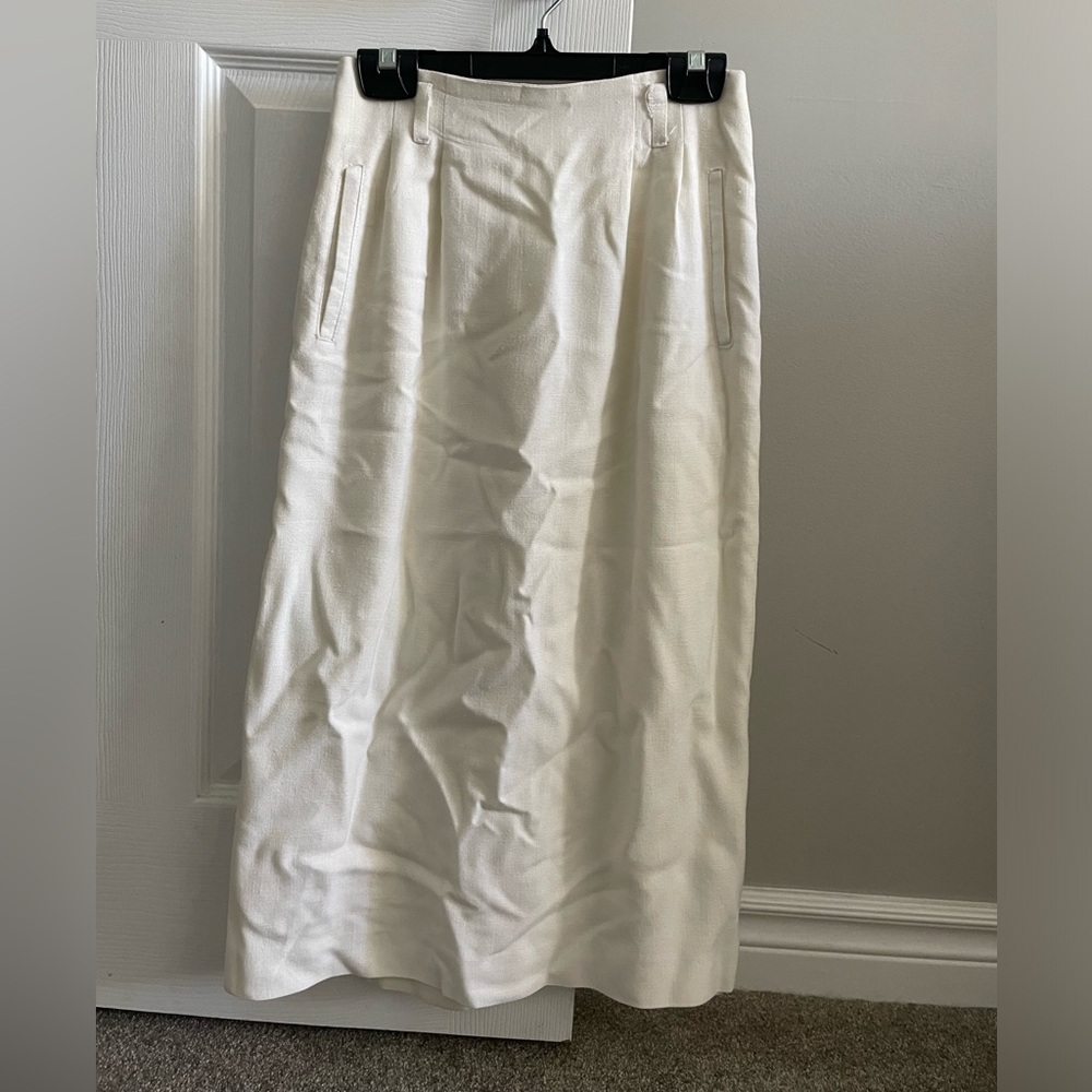 2/$30 One+One White Skirt